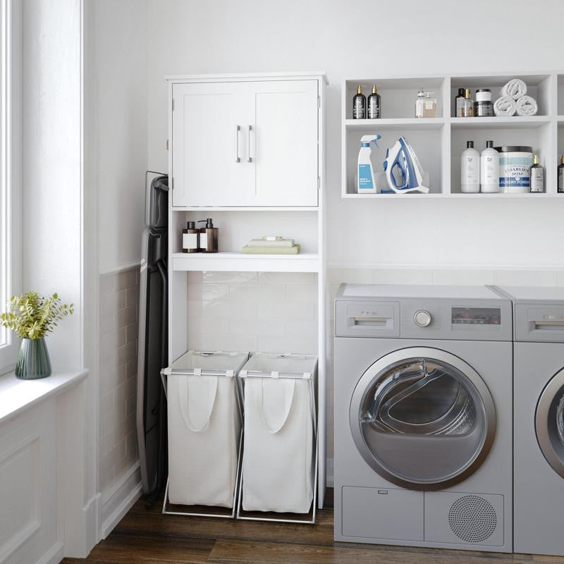 Vega Over the Toilet Bathroom Storage Cabinet, White