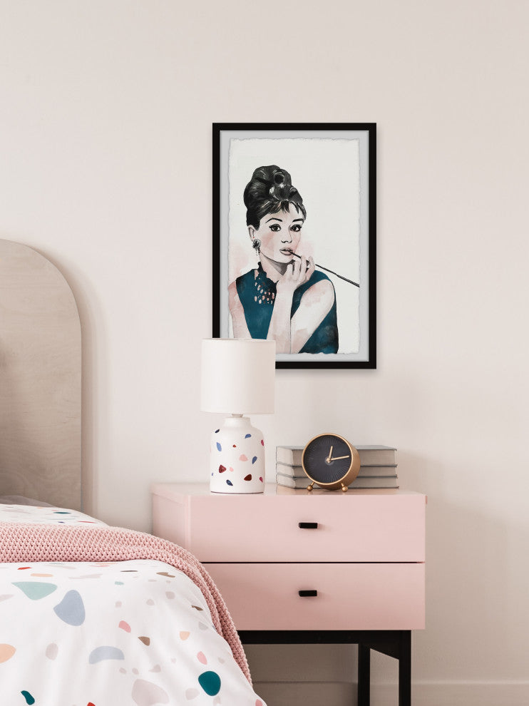 "Ageless" Framed Painting Print, 12x18