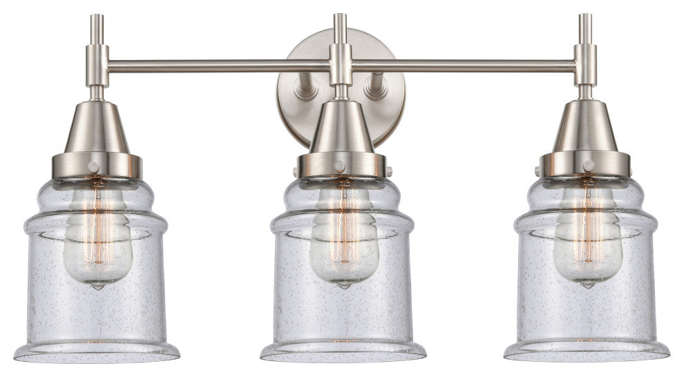 INNOVATIONS LIGHTING 447-3W-SN-G184-LED Caden 3 Light 26 inch Bath Vanity Light
