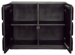 Melody 37" Wide Sideboard, Black