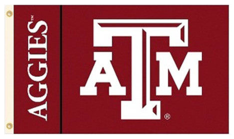 Texas A&M, 3'x5' NCAA Polyester Flag