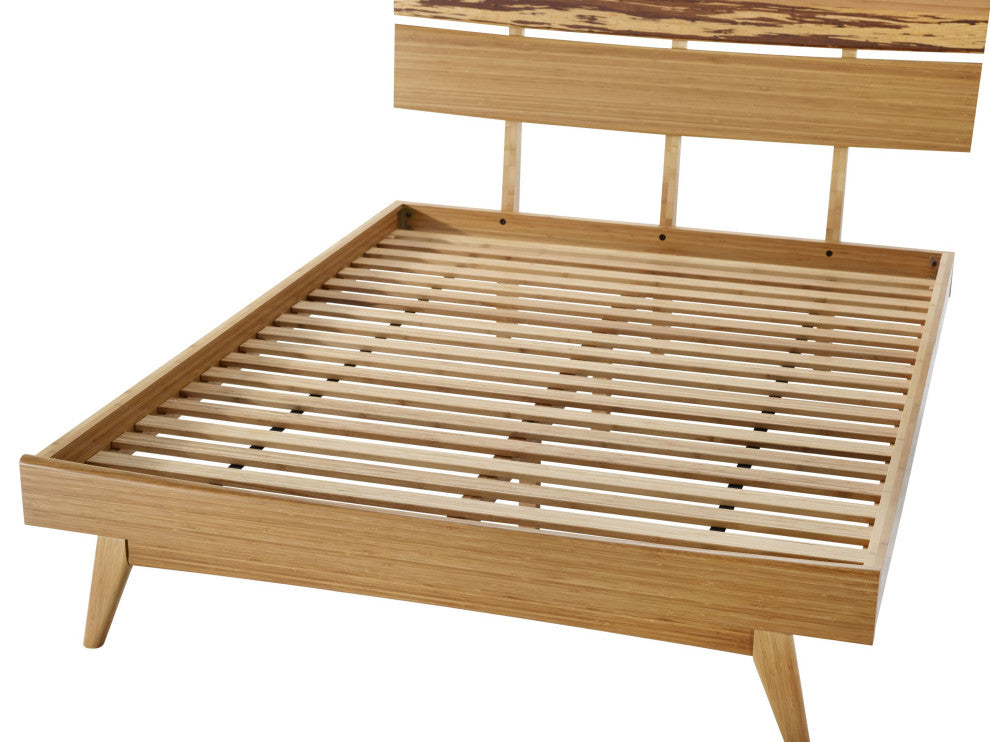 Azara Platform Bed, Caramelized, California King