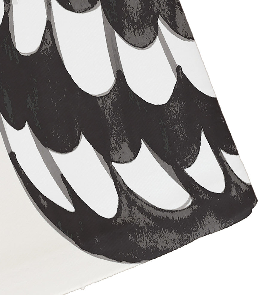 Pumpkin Single 19" Cream Halloween Print Napkin, Set of 4
