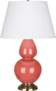 Robert Abbey RA-ML20X 1-Light Table Lamp, Double Gourd
