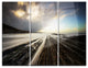"Surreal Atlantic Ocean Coast" Photo Metal Wall Art, 3 Panels, 36"x28"