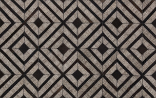 Dorado DB-02 Beige Expresso Area Rug, 7'9"x9'9"