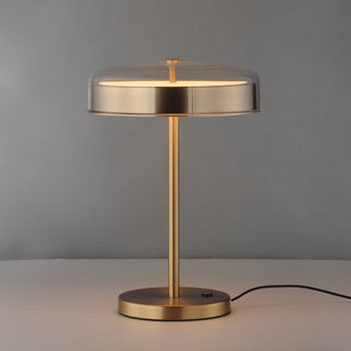ET2 E24669-18 Voto 18" Tall Buffet Table Lamp - Natural Aged Brass