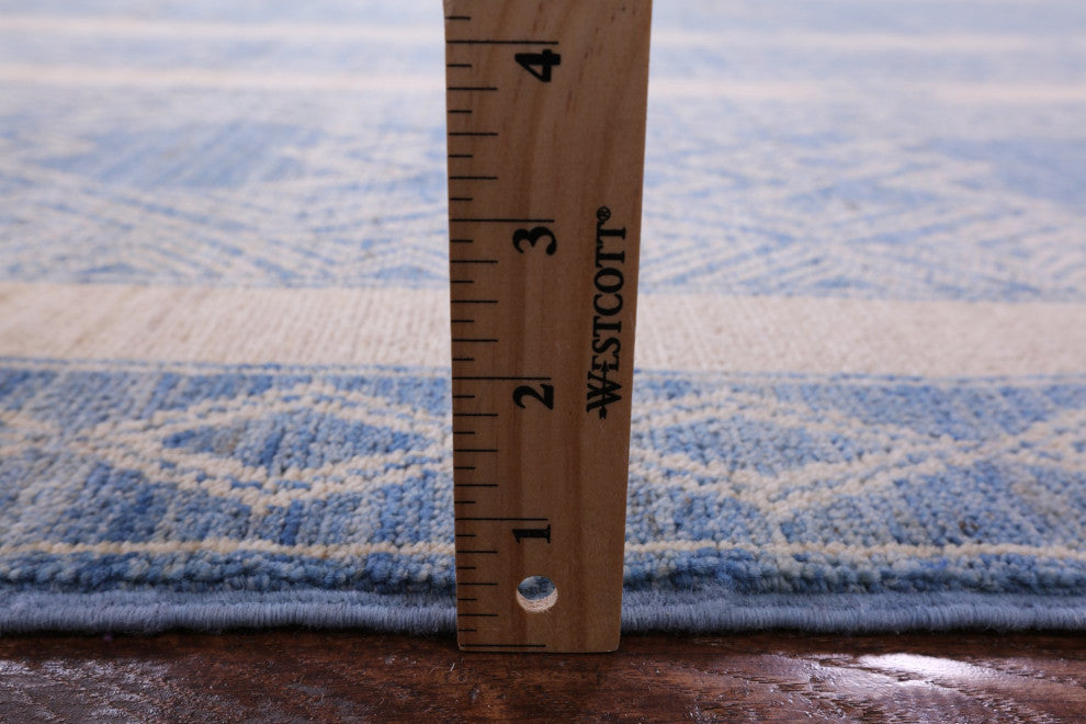 Hand Knotted Navajo Gabbeh Rug 8' 9" X 11' 9" Q6568