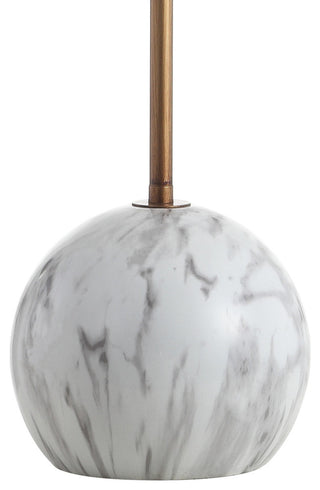 Miami Minimalist Resin/Metal LED Table Lamp