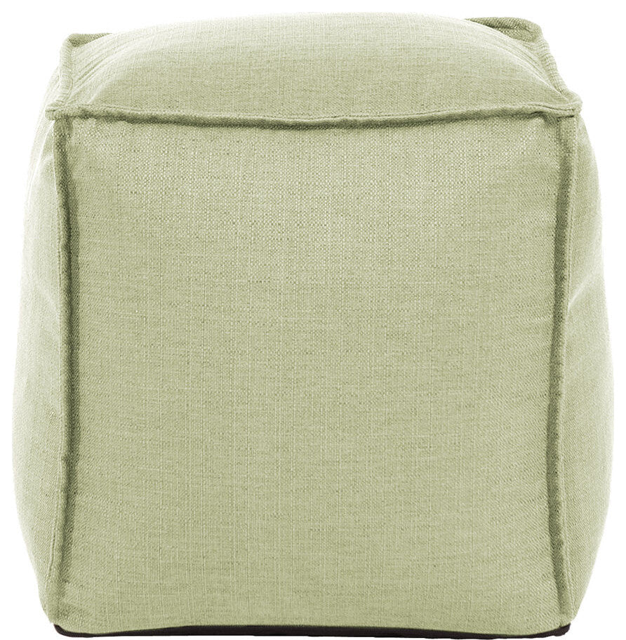 Howard Elliott Prairie Linen Square Pouf