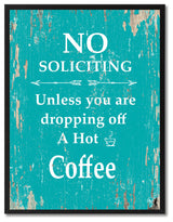 Dropping Off A Hot Coffee Inspirational, Canvas, Picture Frame, 28"X37"