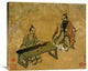 "Playing The Qin For a Friend" Artwork, 30" x 26"