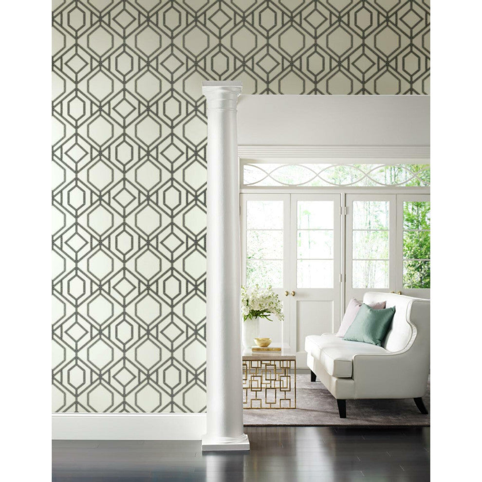 Sawgrass Trellis Wallpaper