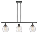 Innovations 516-3I-BK-G1013 3-Light Island Light, Matte Black