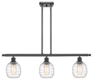 Innovations 516-3I-BK-G1013 3-Light Island Light, Matte Black