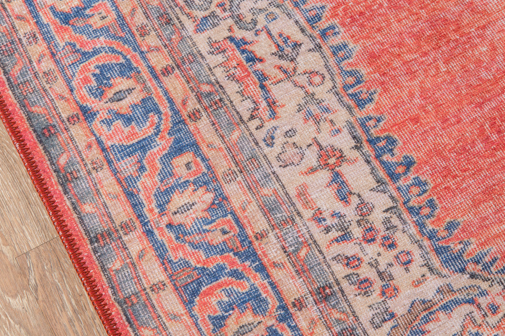 Momeni Afshar AFS12 Area Rug, Red, 2'x3'