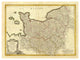 "Normandie, Maine, Perche, 1791" Digital Paper Print by Rigobert Bonne, 32"x24"