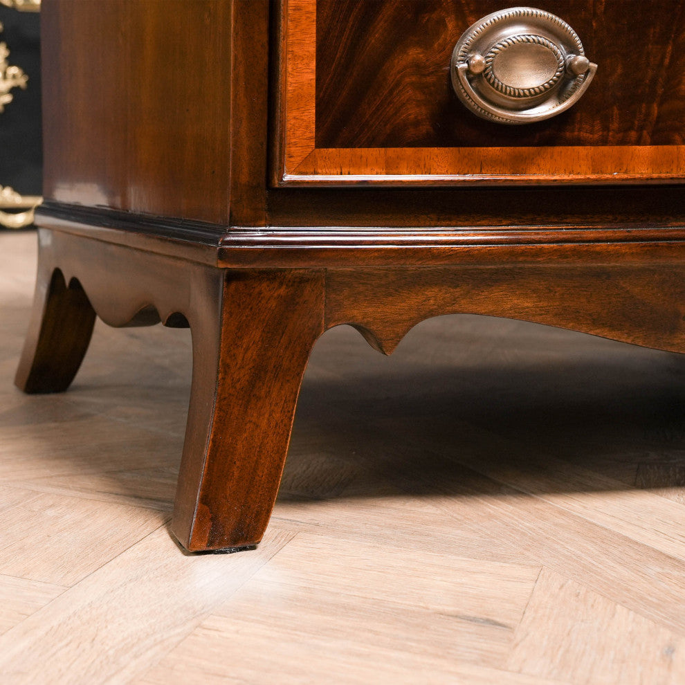 Banded Mahogany Chest of Drawers