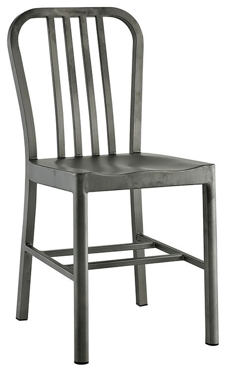 Modern Silver Clink Dining Chair