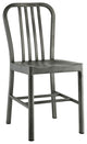 Modern Silver Clink Dining Chair