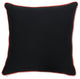 Indoor Pumpkin Stack Black 18" Throw Pillow Cover