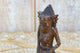 Antique Carved & Painted Balinese Praying Figurine