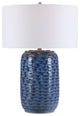 Uttermost Sedna Blue Table Lamp