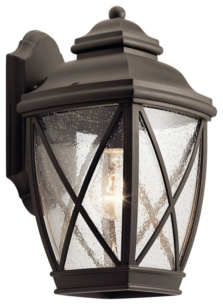 Kichler Tangier 1 Light Outdoor Wall Sconce in Olde Bronze