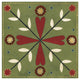 "Festive Tiles II" Digital Paper Print by Anne Tavoletti, 42"x42"
