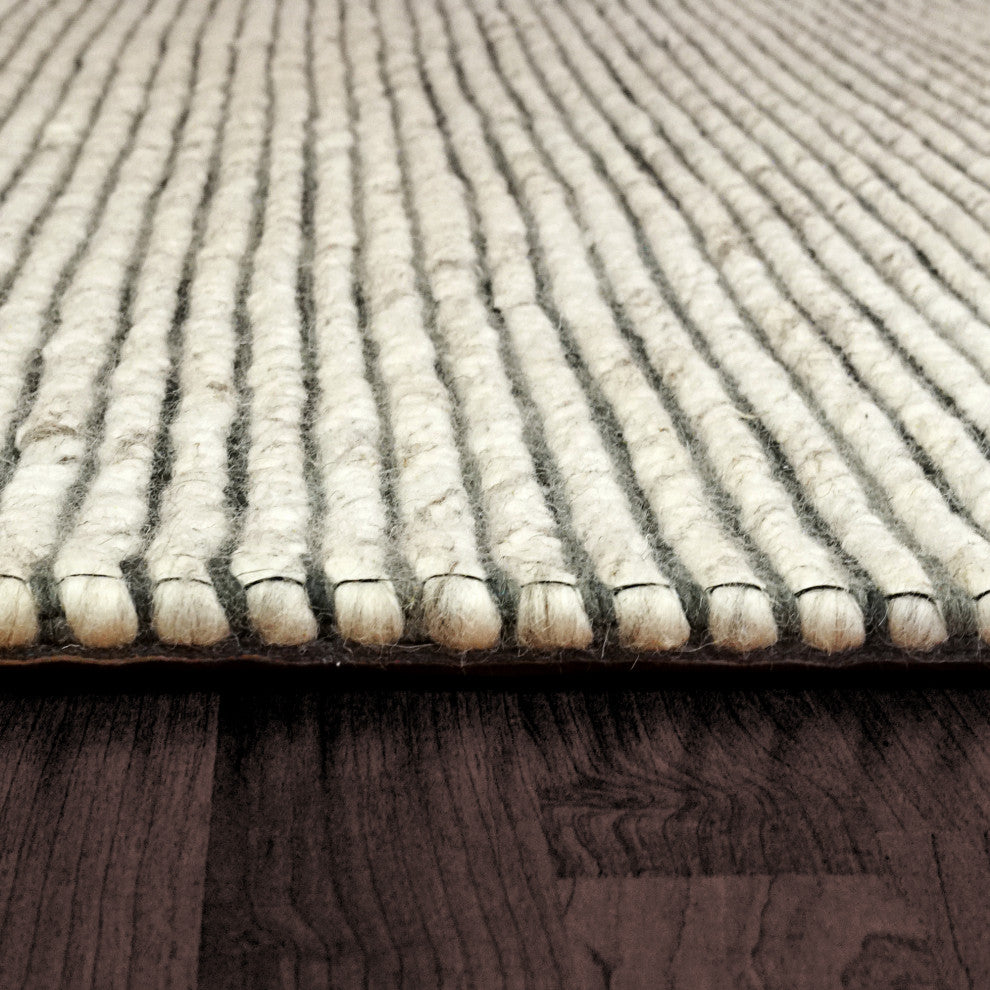 Dynamic Rugs Grove Jacquard Wool Area Rug, Gray Multi, 8'x10'