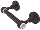 Pacific Grove 2-Post Toilet Paper Holder with Twisted Accents, Antique Bronze