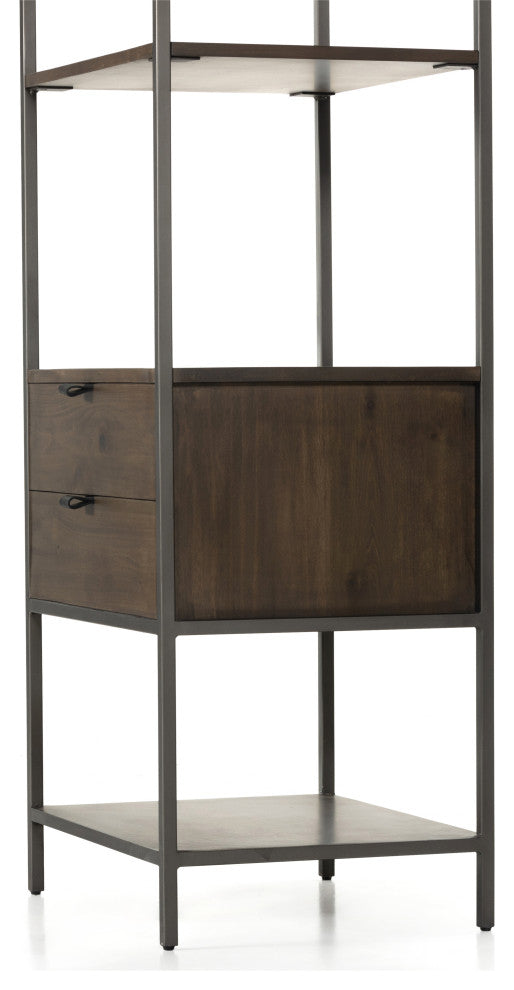 Trey Bookshelf-Auburn Poplar