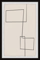 "Flowing Box Lines" Framed Painting Print, 16x24