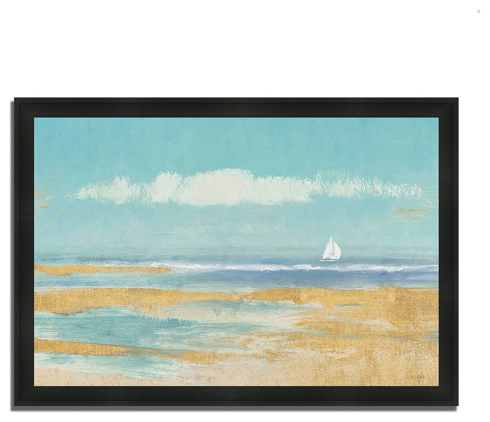 "Sail Away" By James Wiens, Framed Painting Print, Ready To Hang