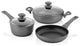 Saflon Titanium Nonstick 5-Piece Cookware Set, 4mm Forged Aluminum, PFOA-Free