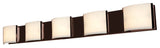 Access Lighting 62295LEDD/OPL Nitro 2 5 Light LED Vanity Light - - Bronze