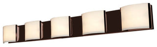 Access Lighting 62295LEDD/OPL Nitro 2 5 Light LED Vanity Light - - Bronze