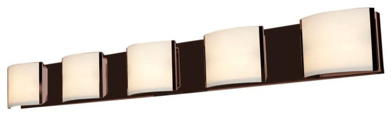 Access Lighting 62295LEDD/OPL Nitro 2 5 Light LED Vanity Light - - Bronze