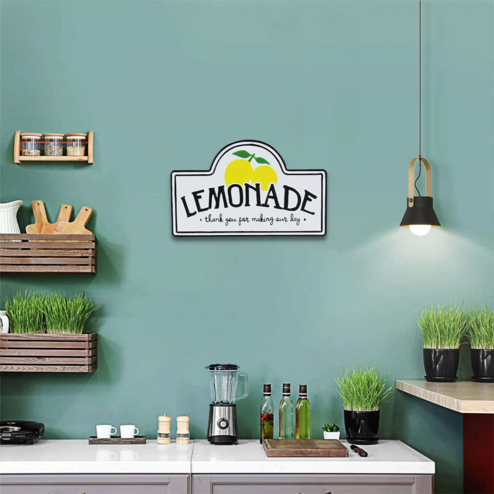 Maison Lemonade Inspiration Sign - Black