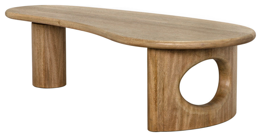 Noir Furniture - Harvey Coffee Table in Washed Walnut - GTAB1124WAW