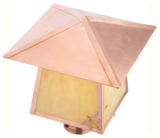 12Sq Stillwater Dragonfly Post Mount