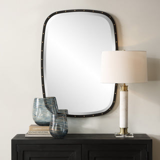 Uttermost - 09967 - Mirror - Benedo - Matte Black Iron