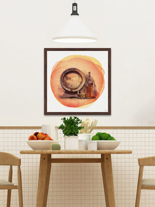 "For All Seasons" Framed Painting Print, 24"x24"