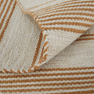 Weave & Wander Granberg Eco-Friendly PET Rug, Camel, 5' X 8'