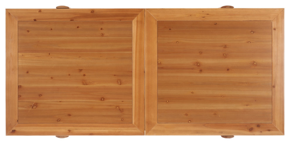 Safavieh Buckley 78" Dining Table, Brown