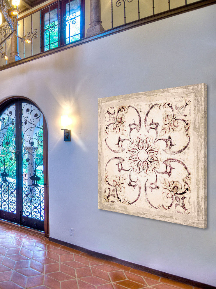 "Accent" Painting Print on Canvas by Irena Orlov