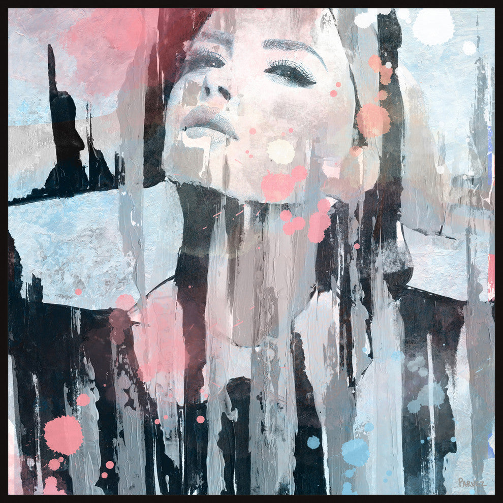 "You Are Gorgeous" Floater Framed Painting Print on Canvas, 32"x32"