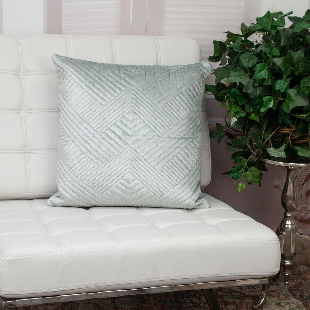Parkland Collection Gaia Gray Throw Pillow