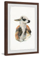 "Laying Llama" Framed Painting Print, 24"x36"