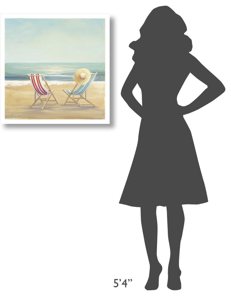 "The Simple Life" Digital Paper Print by Julia Purinton, 26"x26"